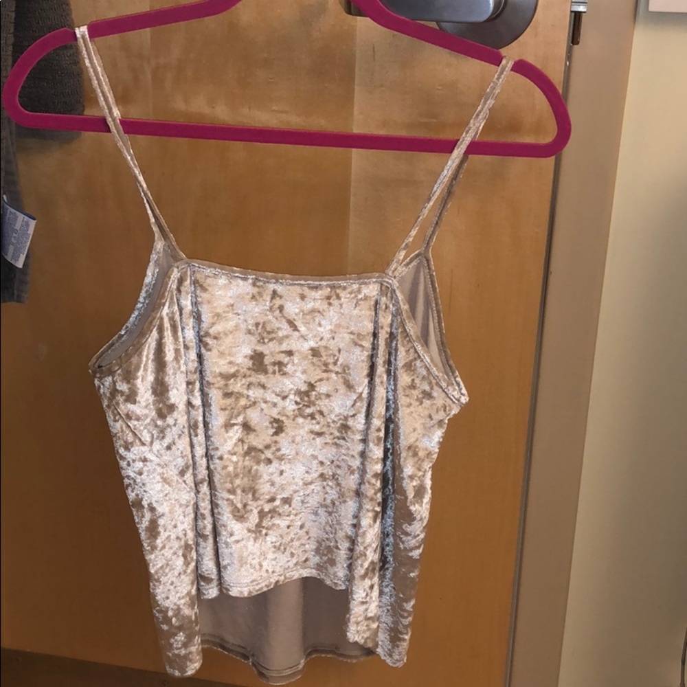 Forever 21 Velvet Tank Top - Picture 2 of 3